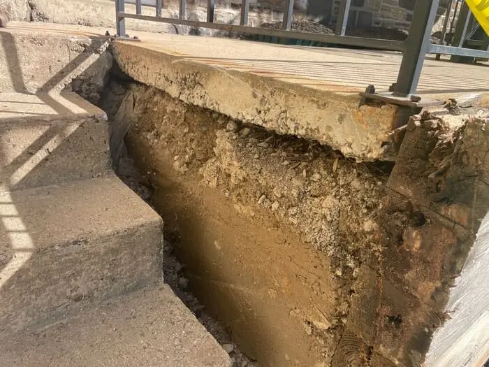 Commercial Hardscape project in upper southampton township, pa